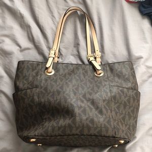 Brown Michael Kors Hand Bag